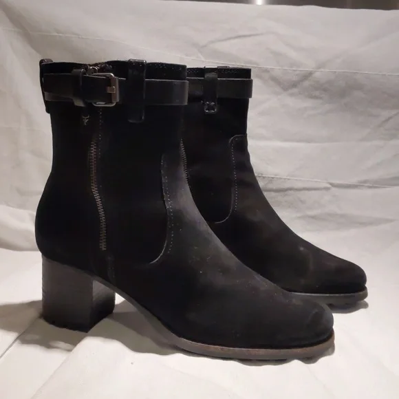 Trask Madison Waterproof Boots Ankle Booties with Buckle 10 - Picture 9 of 14